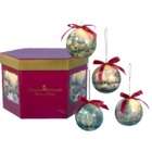 Kurt Adler Thomas Kinkade Christmas Tree Ornament Balls 12 Pack
