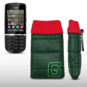   300 DOWN JACKET STYLE POUCH CASE BY CELLAPOD CASES GREEN Electronics