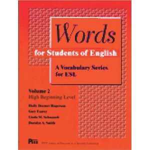  Words for Students of English  A Vocabulary Series for 