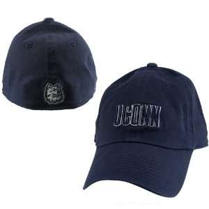  World Connecticut Huskies (UConn) Navy 1Fit Hat:  Sports 