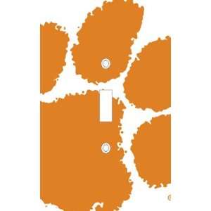   Clemson Paw Decorative Light Switch Cover Wall Plate: Everything Else