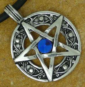Pewter pendant of Magic Pentacle. Come as Choices of Key chain or 