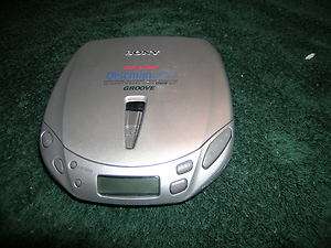 Sony Discman ESP2 Groove Portable CD Player D E406CK  