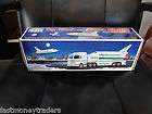 1999 HESS TOY TRUCK AND SPACE SHUTTLE WITH SATELLITE MINT!!