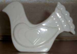 White Dove Christmas Candle Holder  