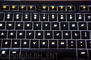 Logitech Illuminated Keyboard Back Lit Lights up in theDark ! Great 