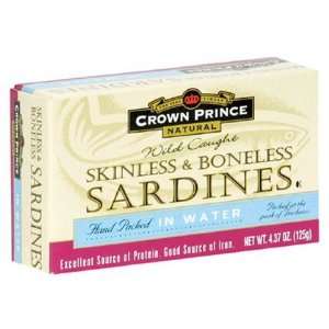  Crown Prince Natural Skinless & Boneless Sardines in Water 