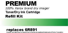 Toner/Dry Ink Refill Kit for Xerox 8825/8830 fill 6R891  