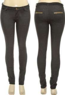  ROMEO & JULIET COUTURE Stretch Jeggings W/ Studs [RJ20919 