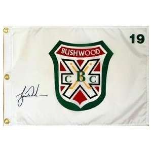   Tiger Woods UDA Signed Bushwood Country Club Pin Flag: Everything Else