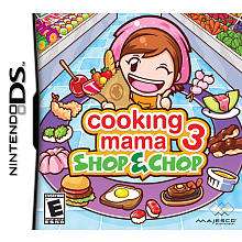 Cooking Mama 3 Shop & Chop for Nintendo DS   Majesco   