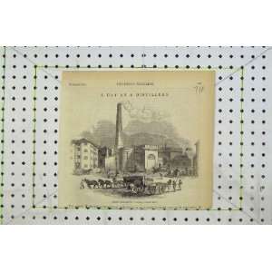  1842 Distillery Messrs Smith Thames Bank Horse Cart