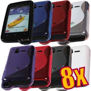 8x Soft TPU Gel Case for Sony Ericsson Xperia Active ST17i  