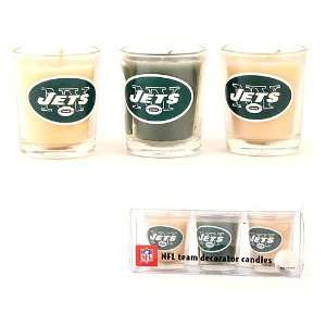  NFL New York Jets Team Decorator Candles: Sports 