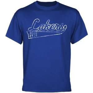   Grand Valley State Lakers Swept Away T Shirt   Royal Blue: Sports