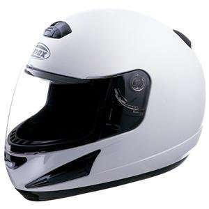  GMax GM38 Solid Helmet   X Large/White: Automotive