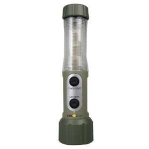  Life Gear Compact Emergency Flashlight Lantern, Green 