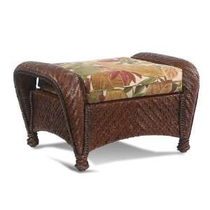  Wicker Rattan Furniture: Casablanca Ottoman: Patio, Lawn 