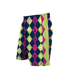  Flow Society Authentic Lacrosse Gear Argyle Bright Green 