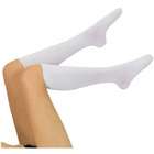 TBIS Solid White Opaque Knee High Stocking Sock Y10
