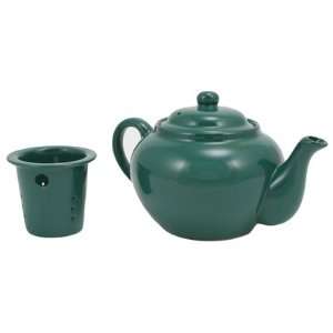  Green Teapot with Infuser