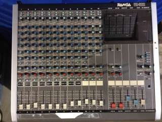 Panasonic Ramsa WR S212 12 Channel Mixing Board  