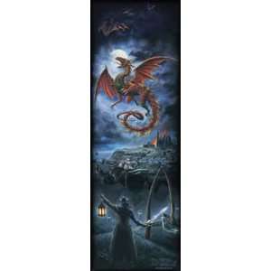    Alchemy   Fantasy Door Poster (Wizard & Dragon)