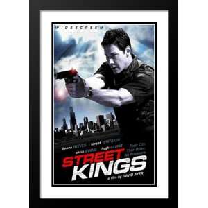 Street Kings 32x45 Framed and Double Matted Movie Poster   Style D 