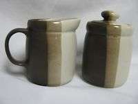 McCoy Pottery “Sandstone” Sugar & Creamer Set  