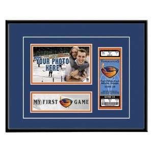 Atlanta Thrashers My First Game Ticket Frame  Sports 