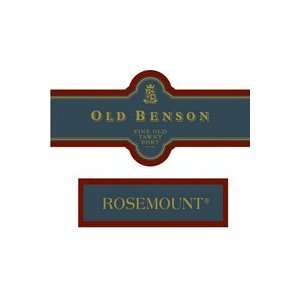   1950 Rosemount Estate Tawny Old Benson 500 mL Grocery & Gourmet Food