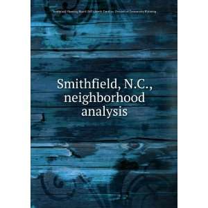  Smithfield, N.C., neighborhood analysis North Carolina 