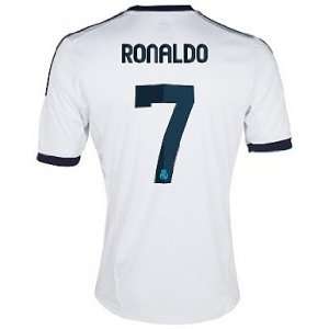  2012 13 Real Madrid Home (Ronaldo 7) Soccer Jersey Size M 
