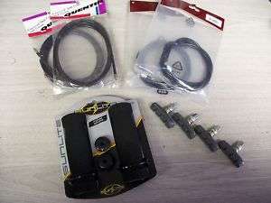 NEW MOUNTAIN BIKE TUNE UP KIT CABLES GRIPS BRAKE PADS  