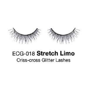   Gen Glamour Lashes Criss Cross Glitter Lash Stretch Limo Beauty