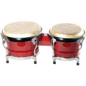  Latin Bongo set   Red Musical Instruments