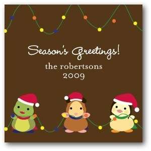 Personalized Holiday Gift Tag Stickers   Wonder Pets Little Lights By 