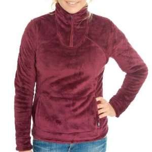 The North Face Mossbud Acadia 1/4 Zip Bordeaux Red S Womens Jacket 
