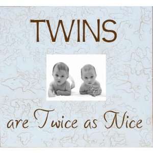   Twins are Twice as Nice 5 x 7 Tabletop Picture Frame 