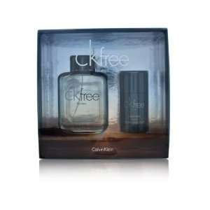  CK Free by Calvin Klein for Men 2 Piece Set Includes: 3.4 