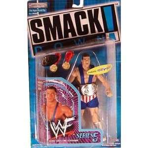  Smackdown Series 5 Kurt Angle Tron Ready USA Outfit Toys & Games
