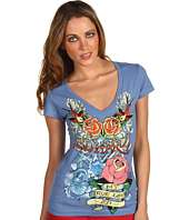 Ed Hardy S/S Platinum Love Birds And Roses $74.99 ( 37% off MSRP $119 