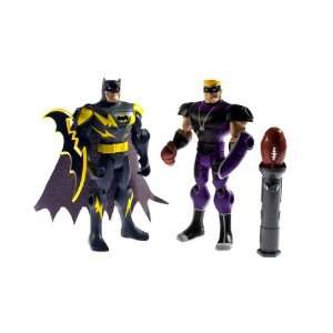   Batman The Brave and The Bold Sports Master vs Batman Figures Toys