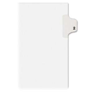  Avery Dennison 82200 Allstate Style Legal Side Tab Divider 