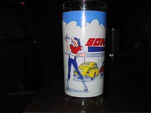 SONIC, PEPSI GLASS, Very Hard to Find  
