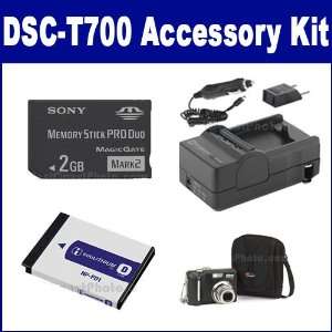Sony DSC T700 Digital Camera Accessory Kit includes SDM 110 Charger 