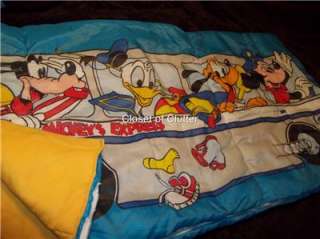   bag vintage sesame street sleeping bag mickey mouse bus sleeping bag
