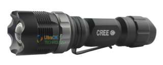 MINI 7 Watt CREE LED Flashlight Torch Zoom ZOOMABLE AA  