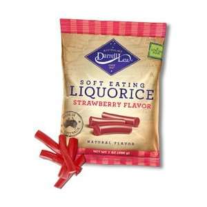 Darrell Lea Red Strawberry Soft Eating Grocery & Gourmet Food