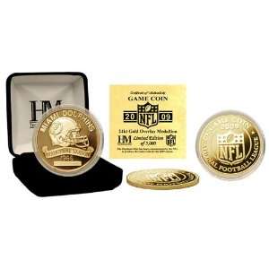  Highland Mint Miami Dolphins 2009 24Kt Gold Game Coin 